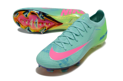 Unisex Nike Air Zoom Mercurial Vapor 16 Elite FG Football Boots - Jade/Pink/Blue