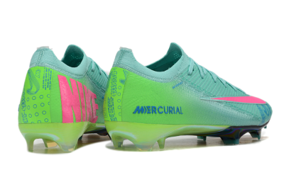 Unisex Nike Air Zoom Mercurial Vapor 16 Elite FG Football Boots - Jade/Pink/Blue
