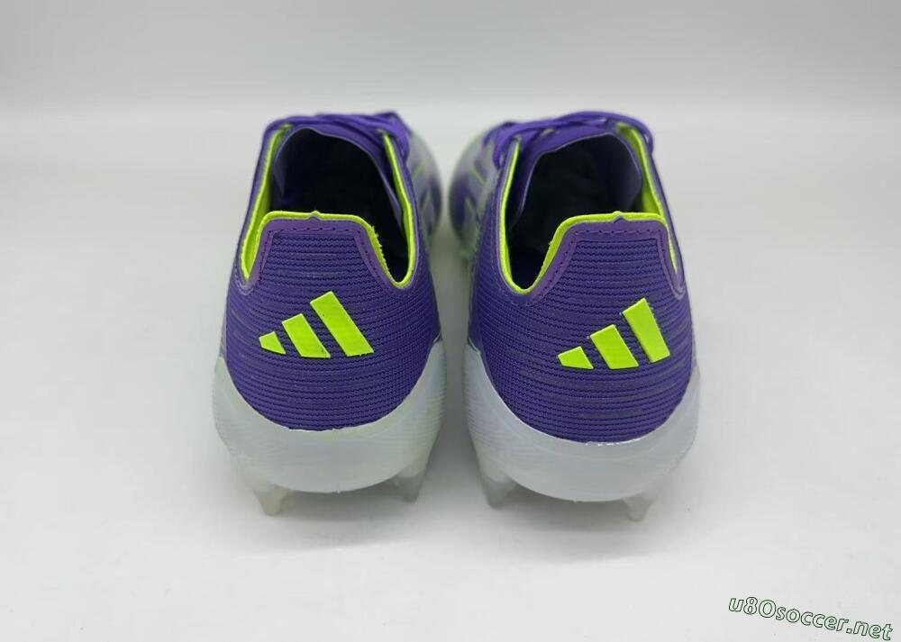 Men's Adidas F50 Elite FG Football Boots - Purple/Yellow/Blue
