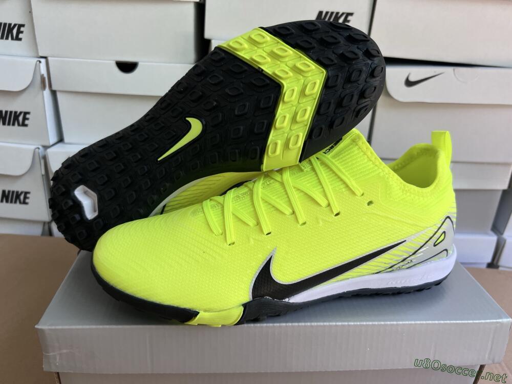 Unisex Nike Air Zoom Mercurial Vapor 16 Elite TF Football Shoes - Yellow/Black/Silver