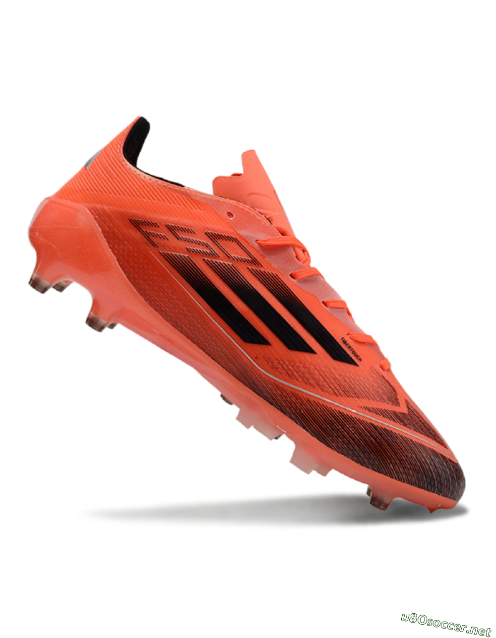 Men's Adidas F50 Elite AG Football Boots - Red/Black 4
