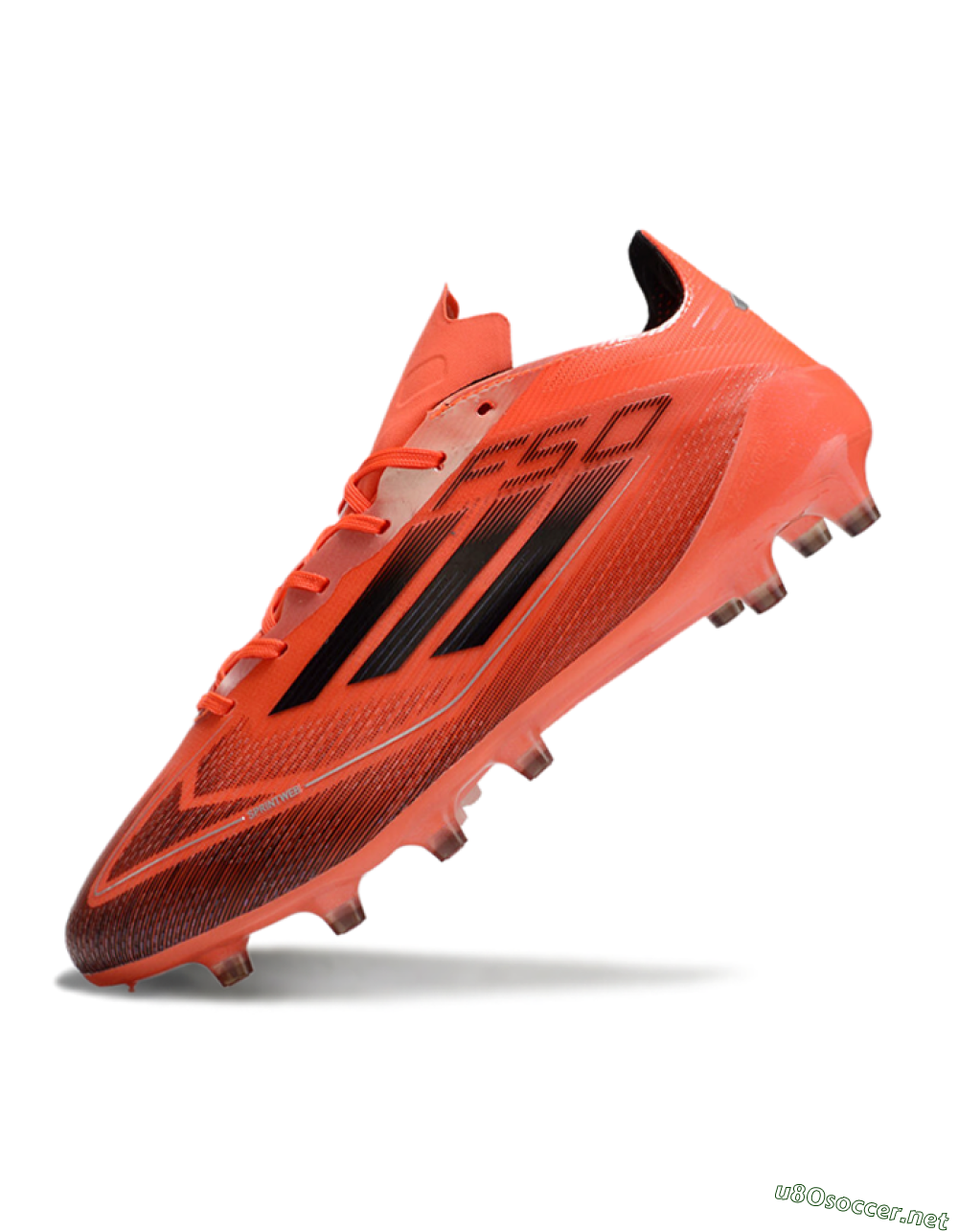 Men's Adidas F50 Elite AG Football Boots - Red/Black 5