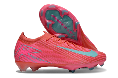 Unisex Nike Air Zoom Mercurial Vapor 16 Elite FG Football Boots - Pink/Jade