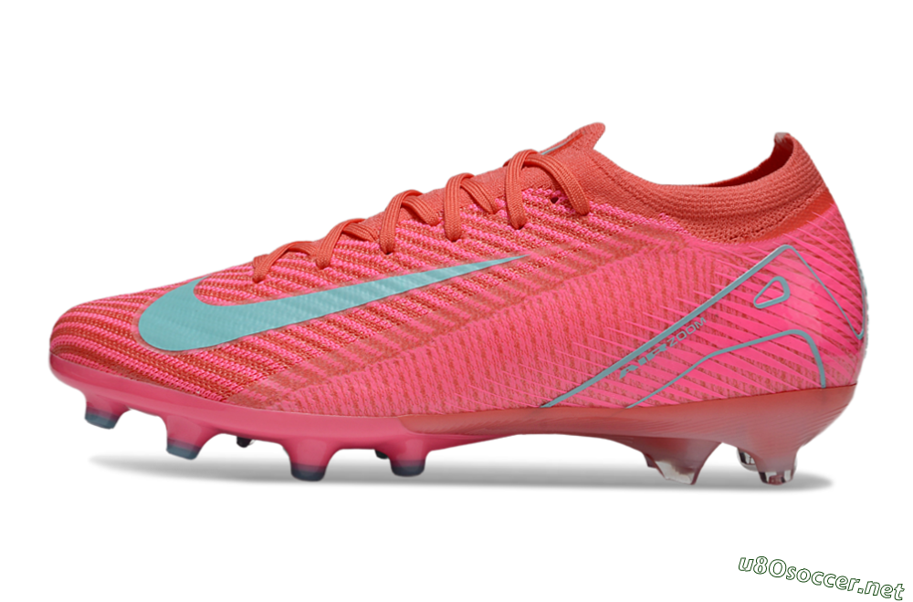 Unisex Nike Air Zoom Mercurial Vapor 16 Elite AG Football Boots - Pink/Jade 0