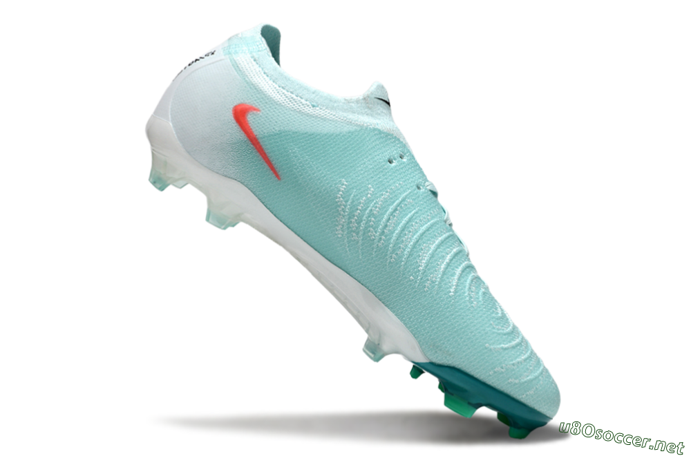 Men's Nike Phantom Luna Elite FG Football Boots - Jade/Red/White 4
