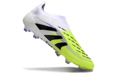 Unisex Adidas Predator Elite 25 Laceless FG Football Boots - Yellow/Black/White