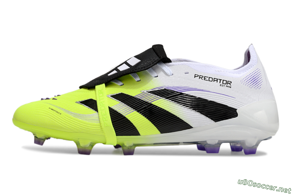 Unisex Adidas Predator Elite 25 Foldover Tongue FG Football Boots - Yellow/Black/White 0