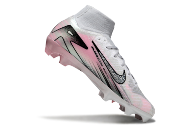Unisex Nike Air Zoom Mercurial Superfly 10 Elite FG Football Boots - Silver/Pink/Black