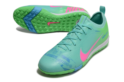 Unisex Nike Air Zoom Mercurial Vapor 16 Pro TF Football Shoes - Yellow/Pink/Blue