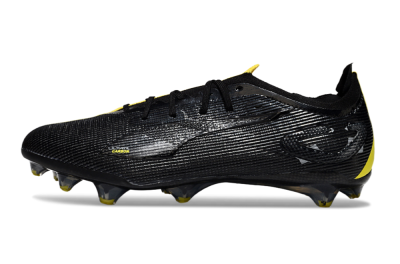 Men's Puma Ultra Ultimate FG Football Boots - Black/Yellow