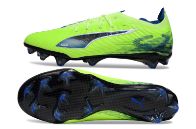 Men's Puma Ultra Ultimate FG Football Boots - Yellow/Blue/Black