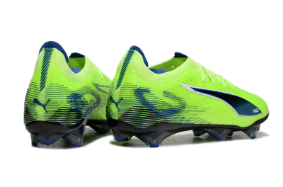 Men's Puma Ultra Ultimate FG Football Boots - Yellow/Blue/Black