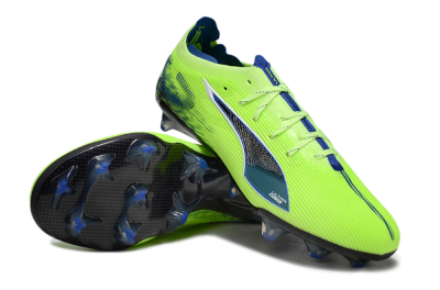 Men's Puma Ultra Ultimate FG Football Boots - Yellow/Blue/Black