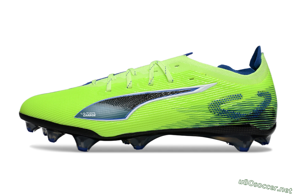 Men's Puma Ultra Ultimate FG Football Boots - Yellow/Blue/Black 0