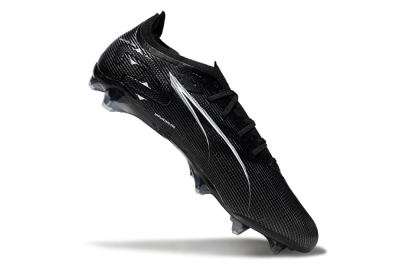 Men's Puma Ultra Ultimate FG Football Boots - Black/White/Blue