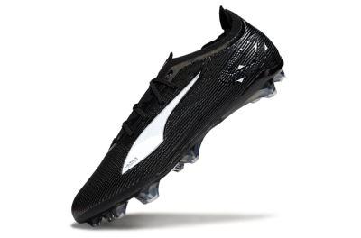 Men's Puma Ultra Ultimate FG Football Boots - Black/White/Blue