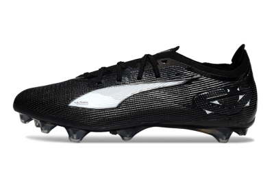 Men's Puma Ultra Ultimate FG Football Boots - Black/White/Blue