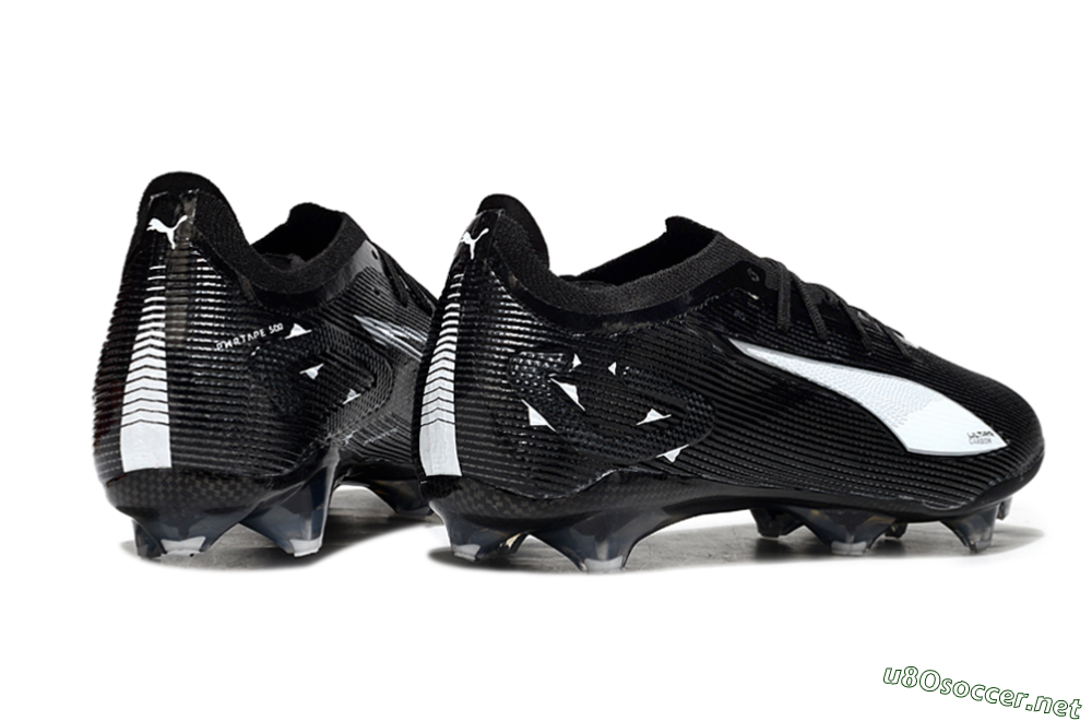 Men's Puma Ultra Ultimate FG Football Boots - Black/White/Blue 6
