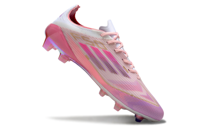 Unisex Adidas F50 Elite 304 FG Football Boots - Pink/Purple/Gold