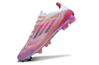 Unisex Adidas F50 Elite 304 FG Football Boots - Pink/Purple/Gold