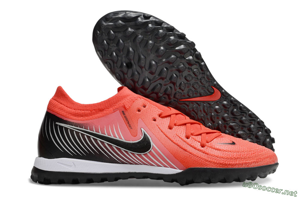 Men's Nike Phantom GX 2 Elite TF Football Shoes - Red/Black/White 2