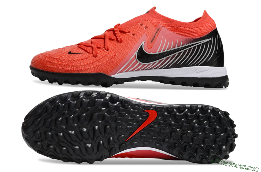 Men's Nike Phantom GX 2 Elite TF Football Shoes - Red/Black/White 1