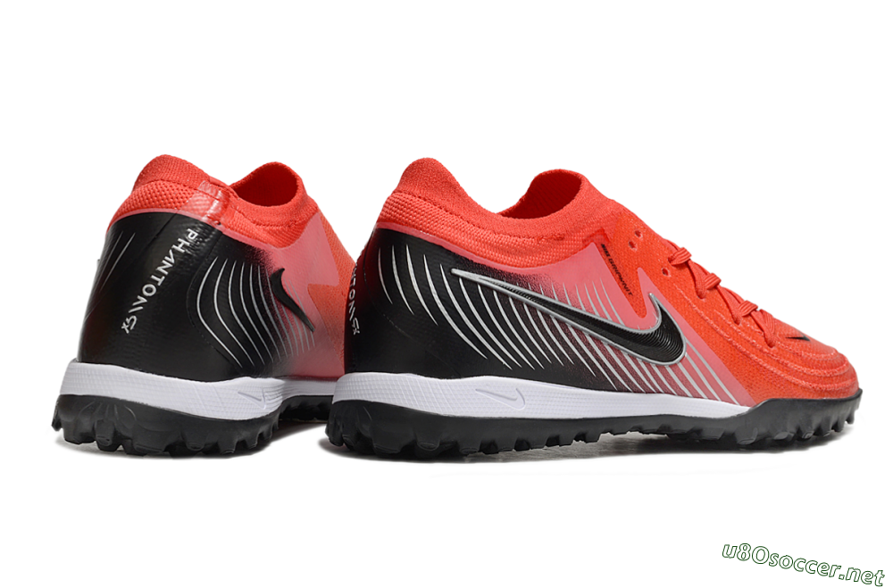 Men's Nike Phantom GX 2 Elite TF Football Shoes - Red/Black/White 6
