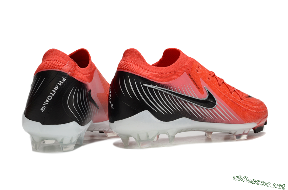 Men's Nike Phantom Luna Elite FG Football Boots - Red/Black/White 6