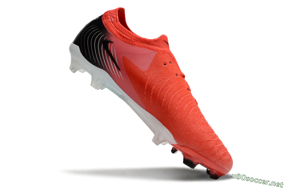 Men's Nike Phantom Luna Elite FG Football Boots - Red/Black/White 4