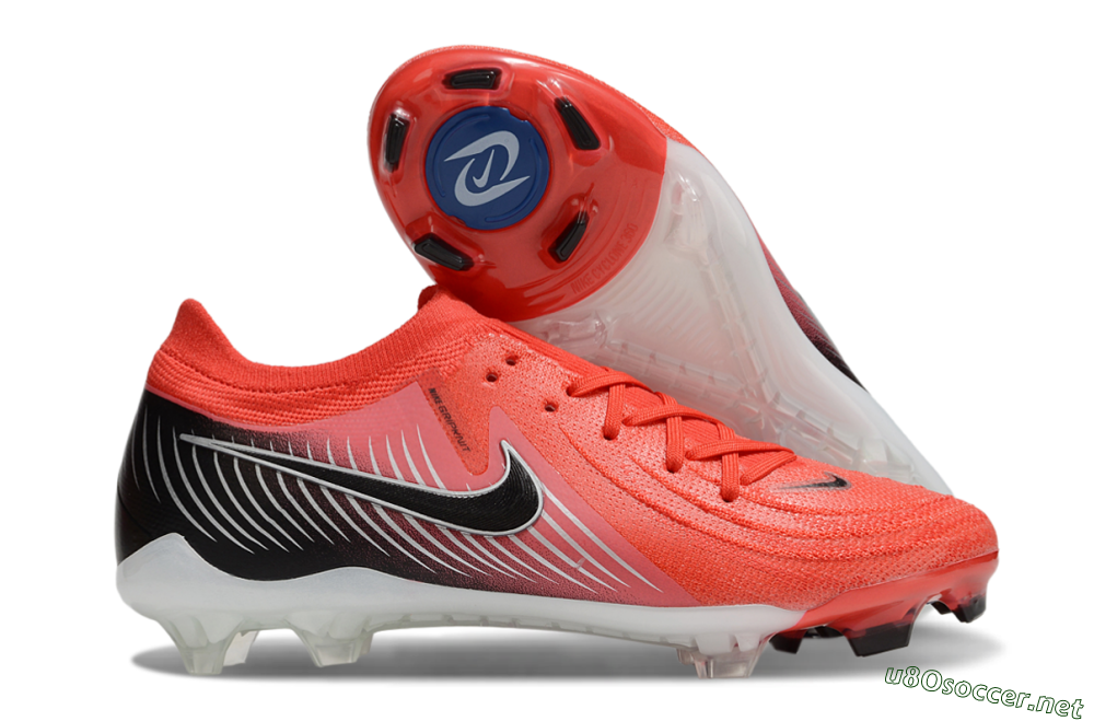 Men's Nike Phantom Luna Elite FG Football Boots - Red/Black/White 2