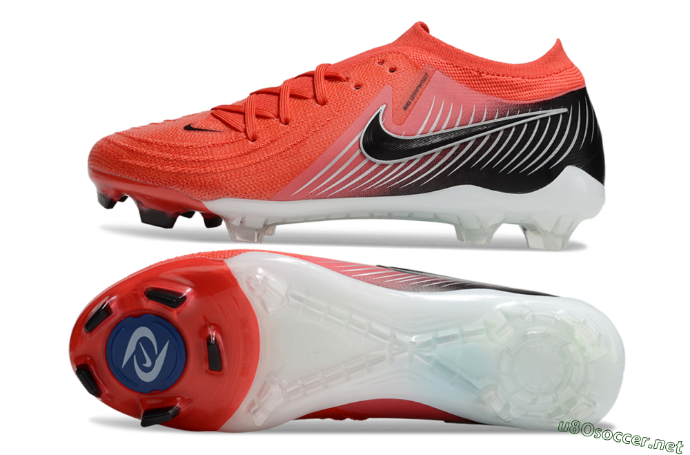 Men's Nike Phantom Luna Elite FG Football Boots - Red/Black/White 1