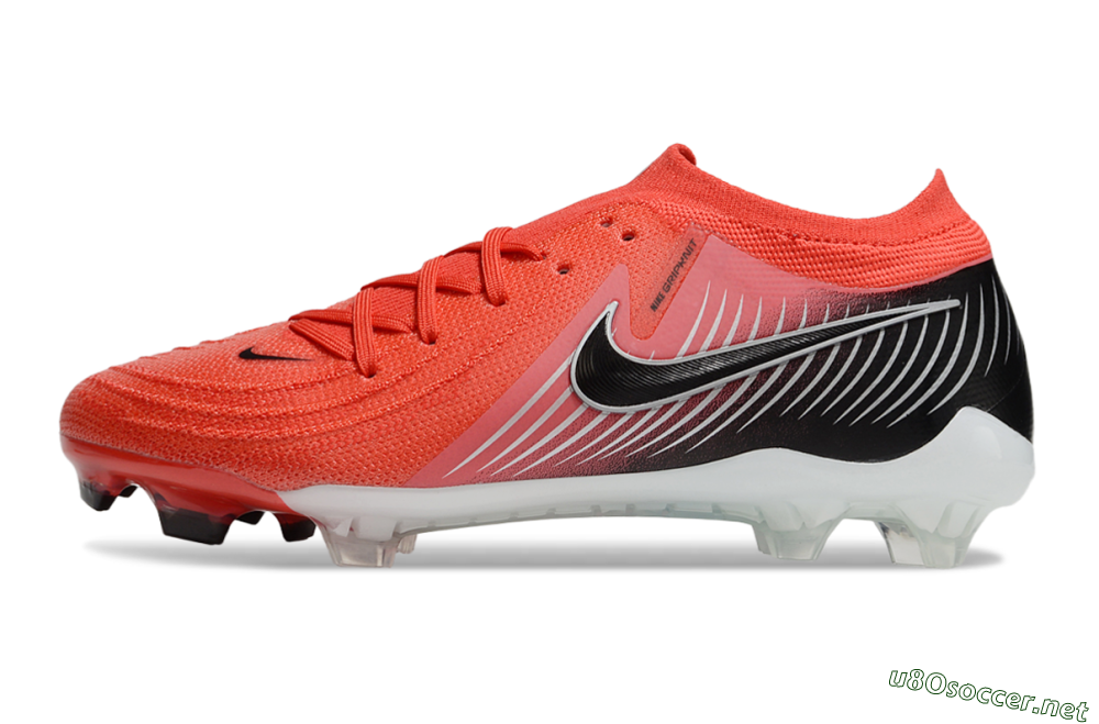 Men's Nike Phantom Luna Elite FG Football Boots - Red/Black/White 0