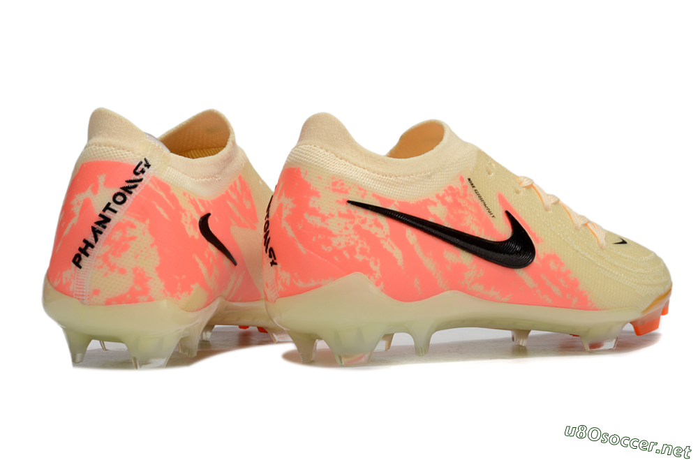 Men's Nike Phantom Luna Elite FG Football Boots - Yellow/Pink/Black 6