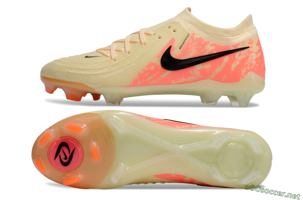 Men's Nike Phantom Luna Elite FG Football Boots - Yellow/Pink/Black 1