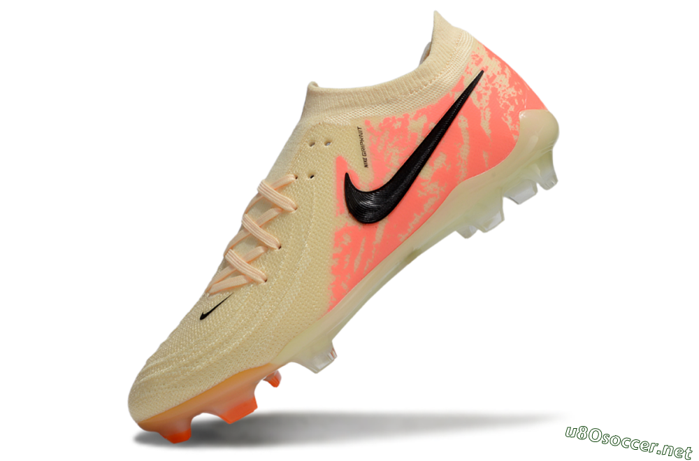Men's Nike Phantom Luna Elite FG Football Boots - Yellow/Pink/Black 5