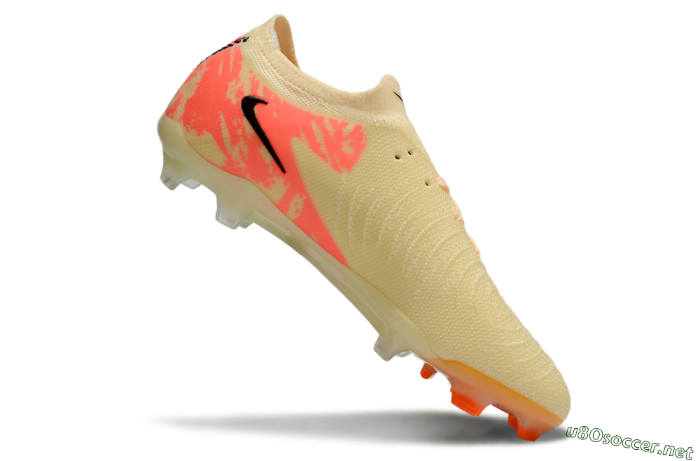 Men's Nike Phantom Luna Elite FG Football Boots - Yellow/Pink/Black 4