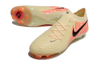 Men's Nike Phantom Luna Elite FG Football Boots - Yellow/Pink/Black