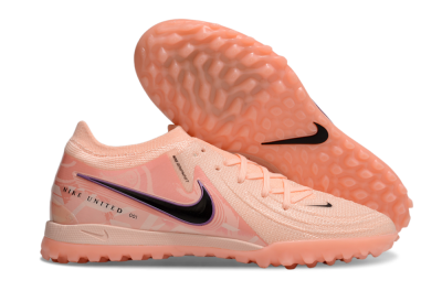 Men's Nike Phantom GX 2 Elite TF Football Shoes - Pink/Black/Purple