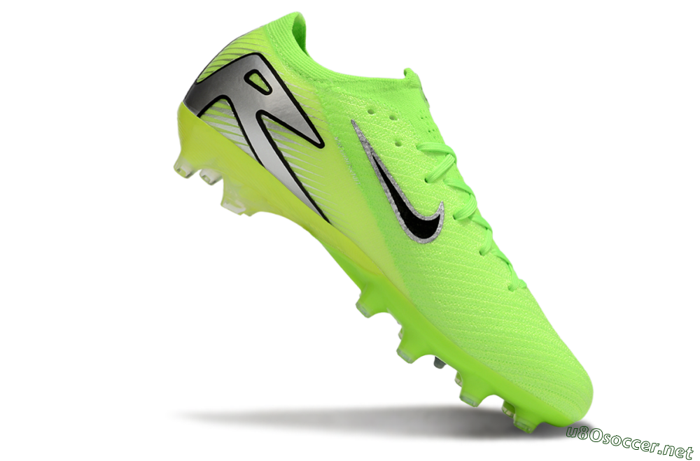 Men's Nike Air Zoom Mercurial Vapor 16 Elite AG Football Boots - Yellow/Black/Silver 4
