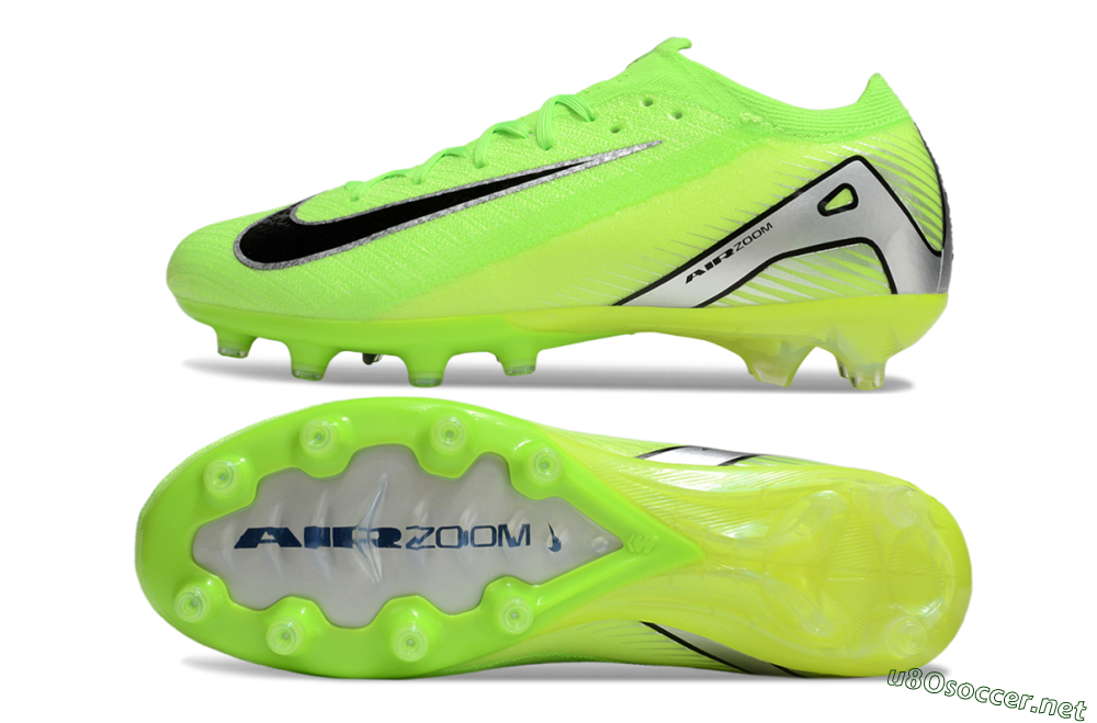 Men's Nike Air Zoom Mercurial Vapor 16 Elite AG Football Boots - Yellow/Black/Silver 1