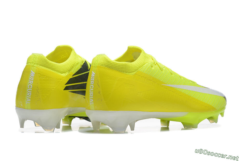 Men's Nike Air Zoom Mercurial Vapor 16 Elite FG Football Boots - Yellow/Black/White 9