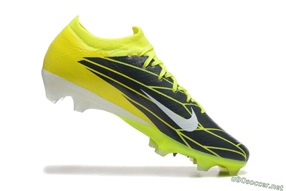 Men's Nike Air Zoom Mercurial Vapor 16 Elite FG Football Boots - Yellow/Black/White 7