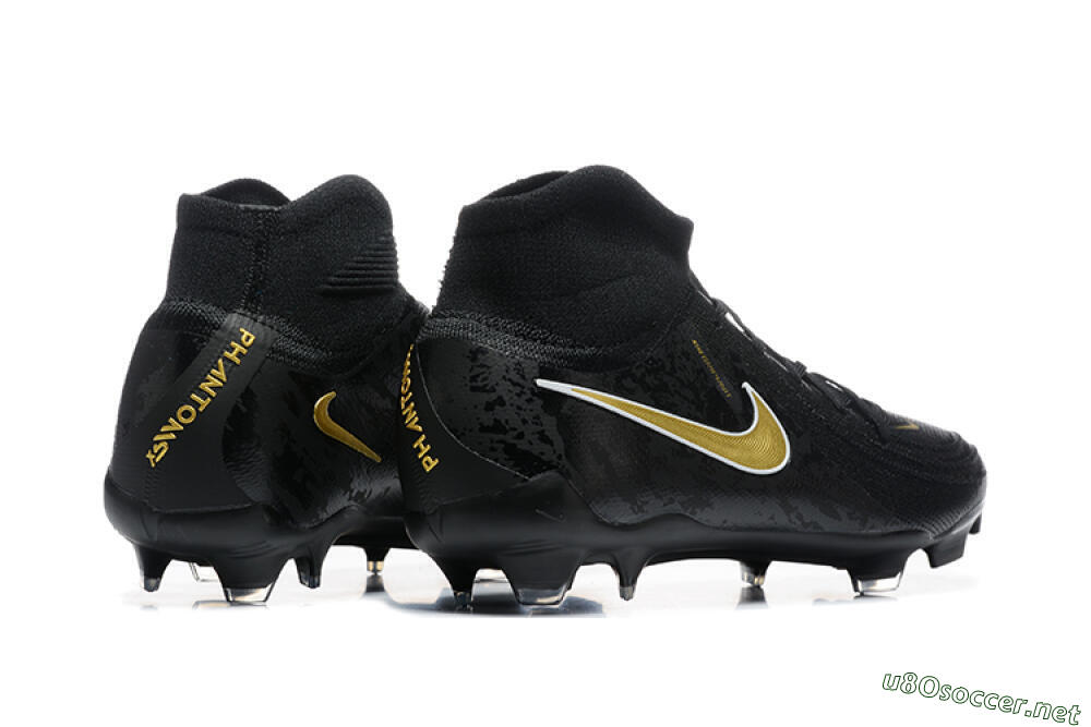 Men's Nike Phantom Luna Elite FG Football Boots - Black/Gold 9