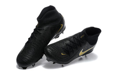 Men's Nike Phantom Luna Elite FG Football Boots - Black/Gold