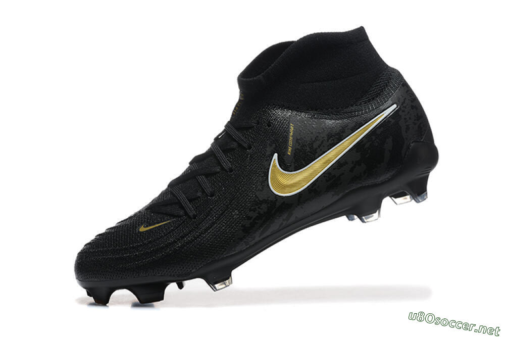 Men's Nike Phantom Luna Elite FG Football Boots - Black/Gold 8