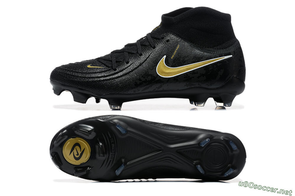 Men's Nike Phantom Luna Elite FG Football Boots - Black/Gold 1