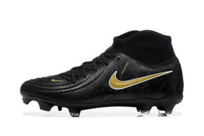 Men's Nike Phantom Luna Elite FG Football Boots - Black/Gold