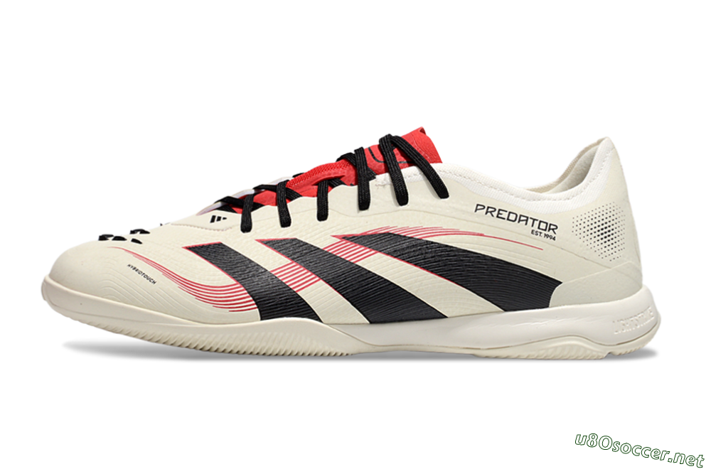 Men's Adidas Predator 25 Elite IC Football Shoes - Beige/Black/Red 0