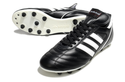 Men's Adidas Kaiser 5 FG Football Boots - Black/White