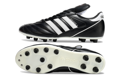 Men's Adidas Kaiser 5 FG Football Boots - Black/White